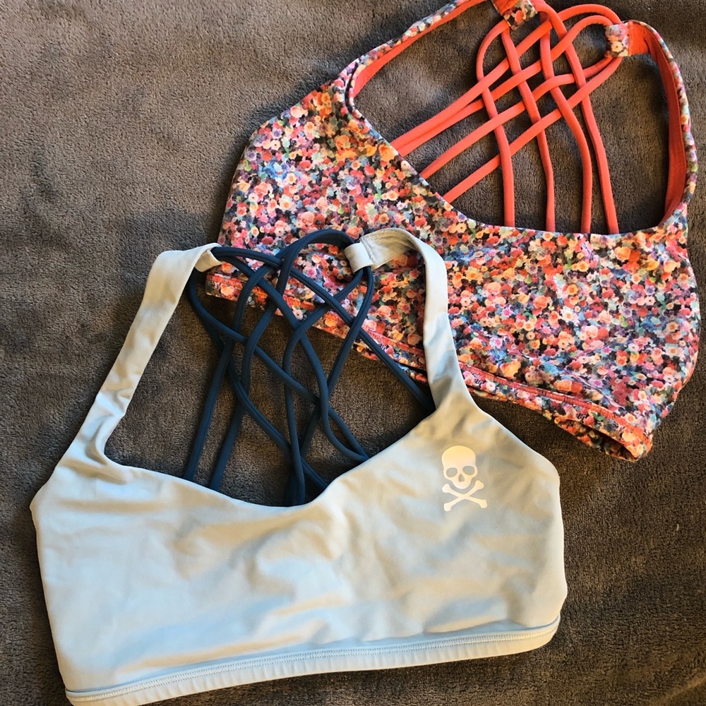 Lululemon size 6 Sports Bras (BOTH)